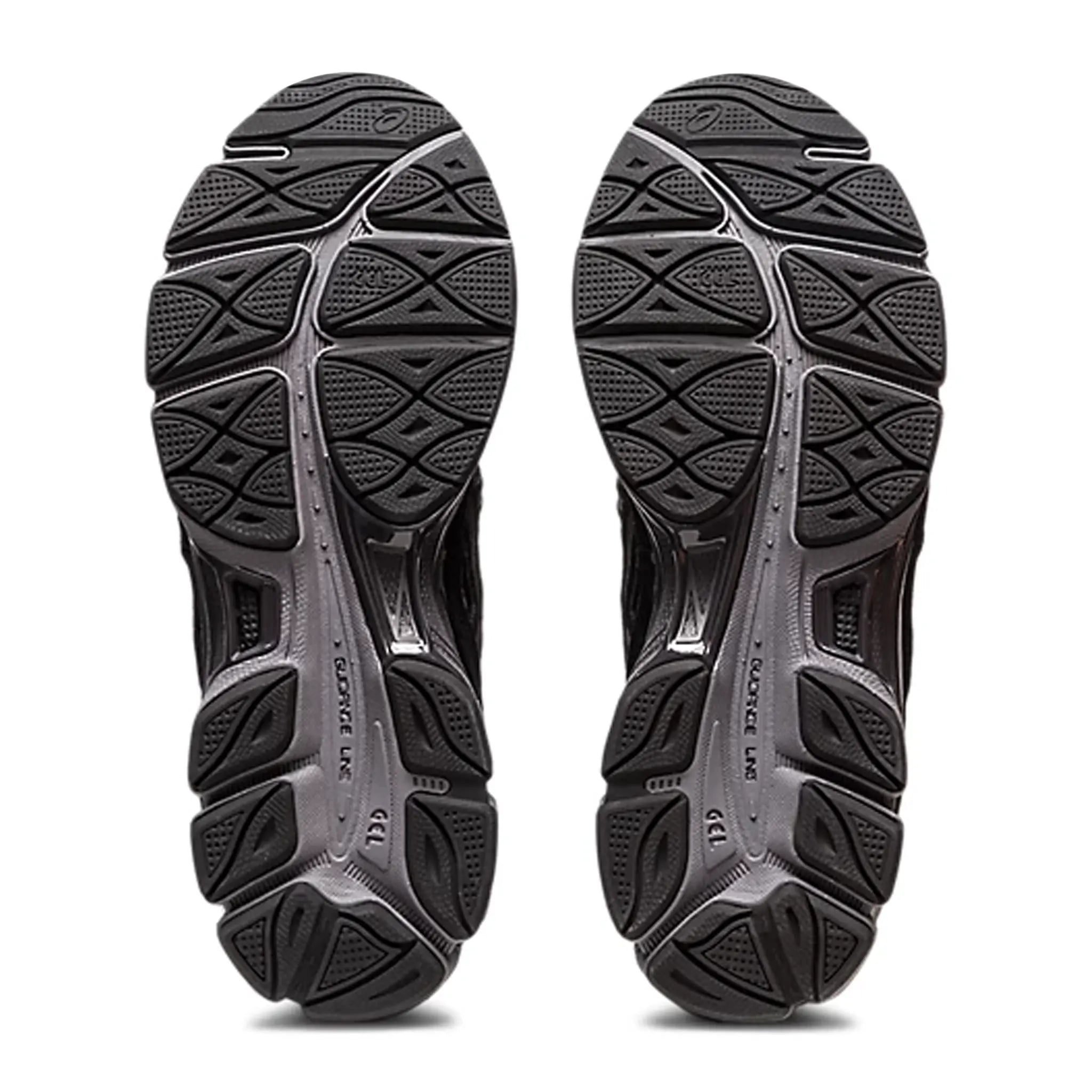 Sole View of ASICS Gel-NYC Graphite Grey Black (W) 1201A789-020